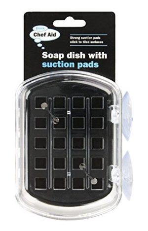 CHEF AID SOAP DISH WITH SUCTION PADS