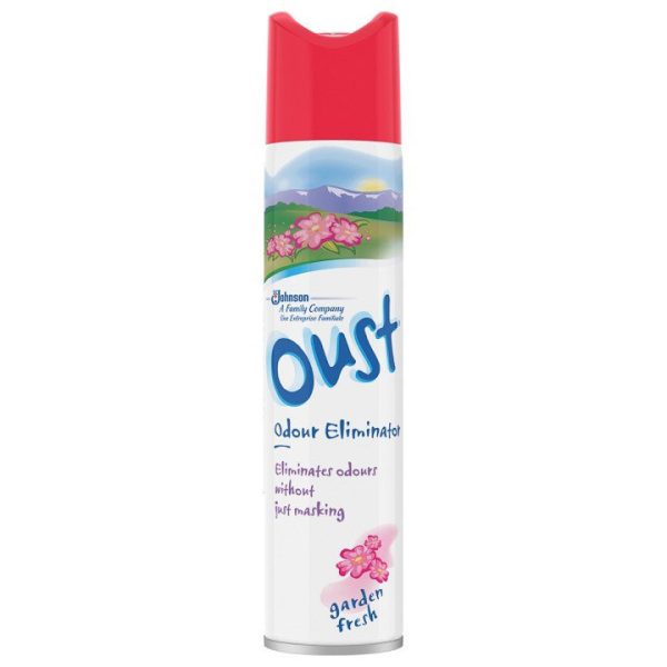 OUST ODOUR ELIMINATOR GARDEN FRESH AEROSOL 300ML