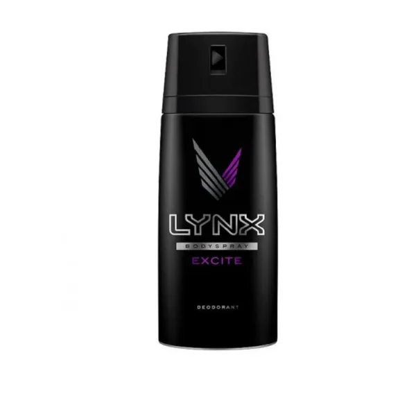 6 LYNX DEO BODY SPRAY EXCITE 150ML