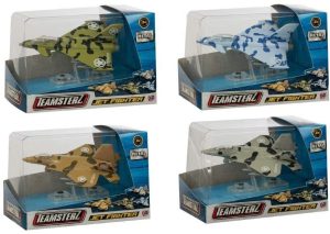 TEAMSTERZ DIECAST JET FLIGHTER 4 INCH