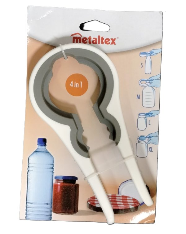 METALTEX FLEXIBLE JAR & BOTTLE OPENER