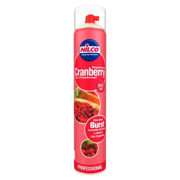 NILCO POWER FRESH AIR FRESHENER CRANBERRY 750ML