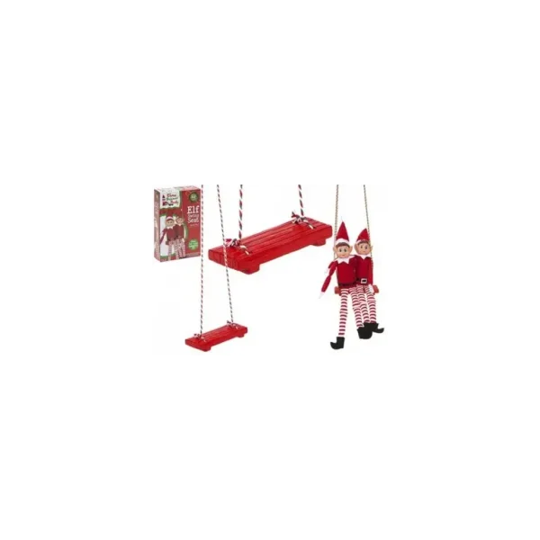 CHRISTMAS ELF CORNER ELF SWING