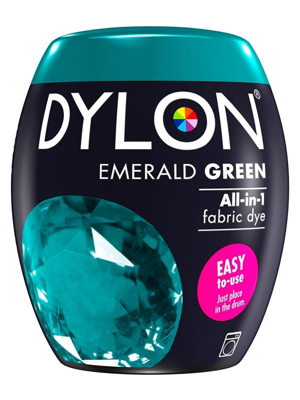 DYLON ALL IN ONE FABRIC MACHINE DYE POD 350G - EMERALD GREEN NO. 4