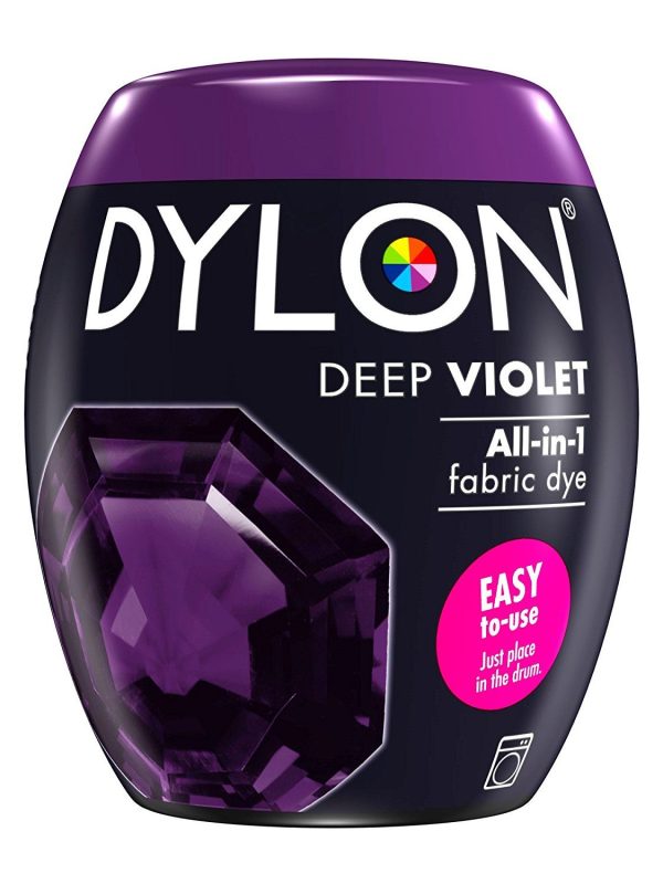 DYLON ALL IN ONE FABRIC MACHINE DYE POD 350G - DEEP VIOLET NO. 30