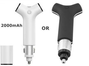 3 IN 1 SMART POWER BANK (CAR CHARGER - POWER BANK)