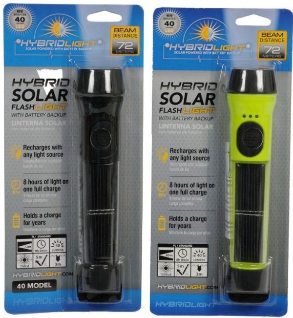 SOLAR + BATTERY OPERATED TORCH