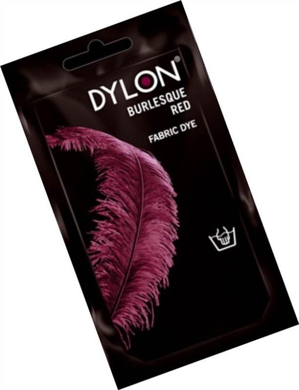 DYLON FABRIC HAND DYE 50G PULM BARLESQUE RED NO 51