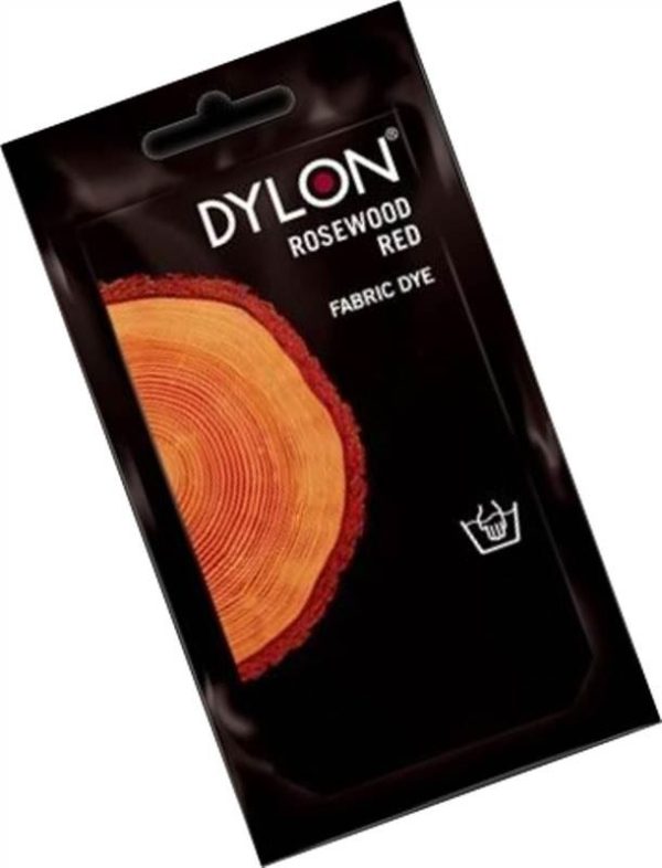 DYLON FABRIC HAND DYE 50G- ROSEWOOD RED NO. 64