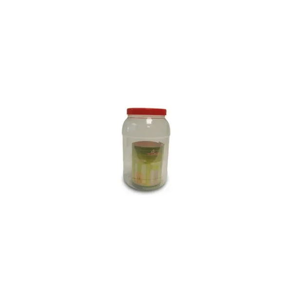 CLEAR PLASTIC PET JAR SET 4000ML AND 1000ML SET OF 2