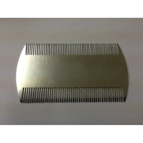 MINI DELUXE CHROME METAL NIT COMB