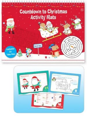 CHRISTMAS COUNTDOWN ACTIVITY MATS A3