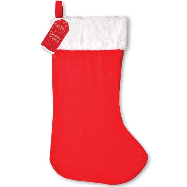 LARGE SUPER PLUSH CHRISTMAS STOCKING 25 INCH