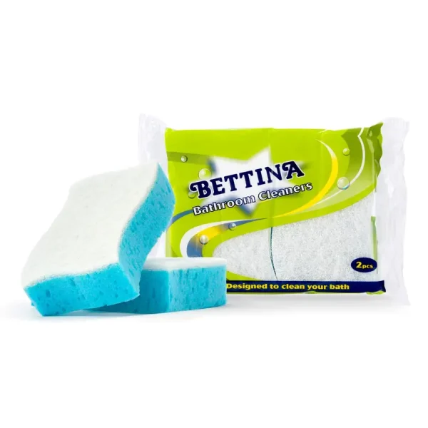 2 BETTINA BATHROOM CLEANER SCOURER