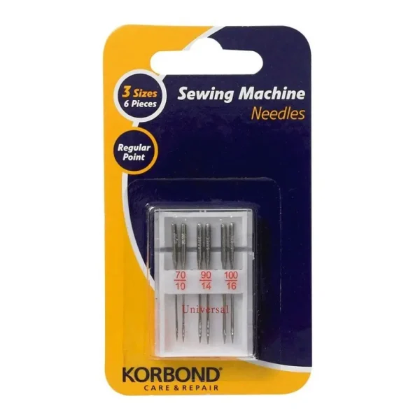 6 KORBOND SEWING MACHINE NEEDLES