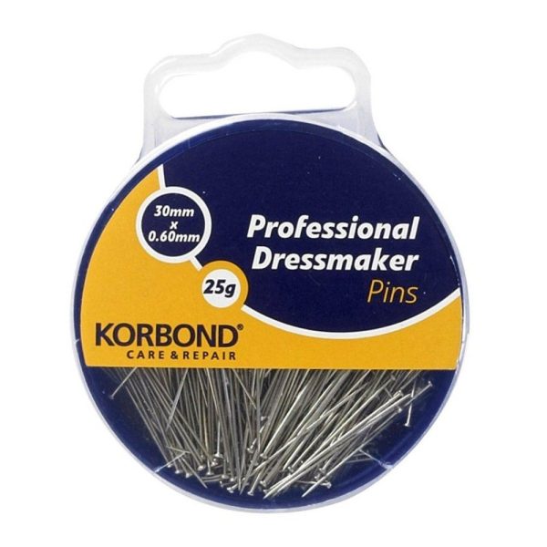 KORBOND PROFESSIONAL DESSMAKER PINS 25G