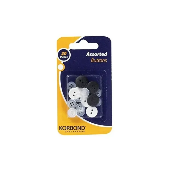 KORBOND BUTTONS 20PCS