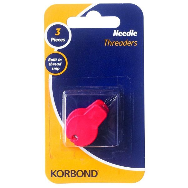 KORBOND 3 PIECES NEEDLE THREADERS