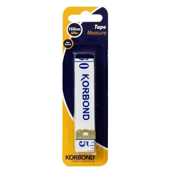 KORBOND TAPER MEASURE 150CM / 60 INCH