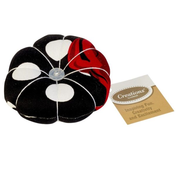 KORBOND RED ROSE PIN CUSHION