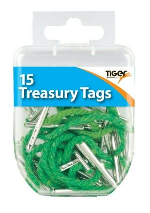 15 TIGER ESSENTIAL TREASURY TAGS