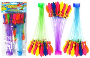 TWIN AUTO WATER BALLOON BOMB PACK 74/BALLOONS (TOTAL 148 BOMBS)