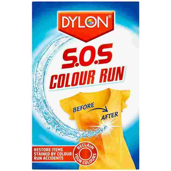 DYLON SOS COLOUR RUN REMOVER 2 X 75ML