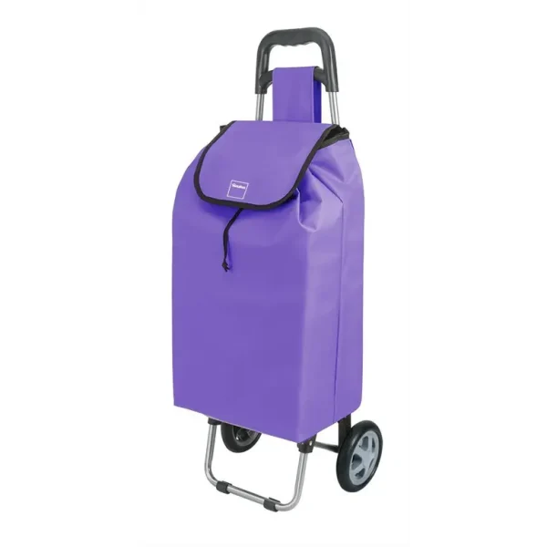 METALTEX DAPHNE SHOPPING TROLLEY PURPLE (40 LITRE)