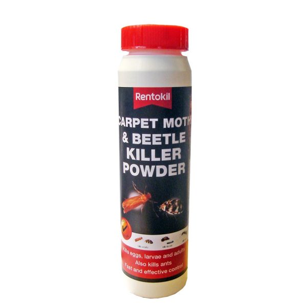 RENTOKIL CARPET MOTH / BEETLE KILLER 150G