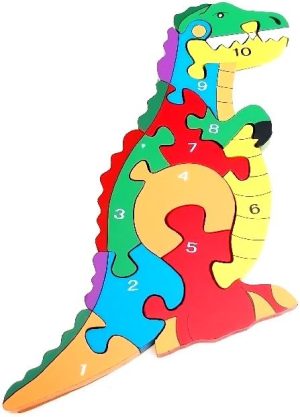 WOOD DINOSAUR PUZZLE