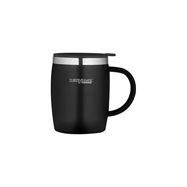 THERMO CAFE SOFT TOUCH DESK MUG 450ML BLACK