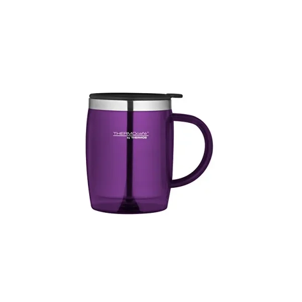 THERMO CAFE TRANSLUCENT DESK MUG 450ML PURPLE