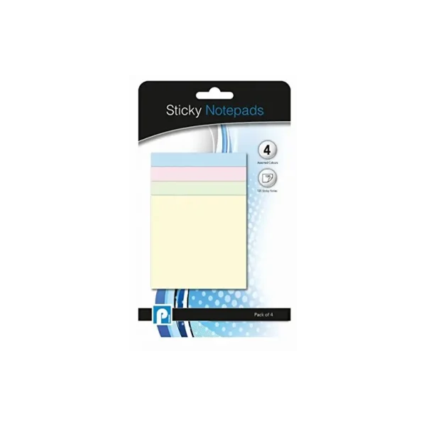 PACK OF 4 STICKY NOTES