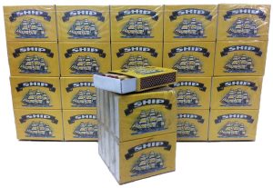 SHIP SAFETY MATCH BOX PACK OF 100