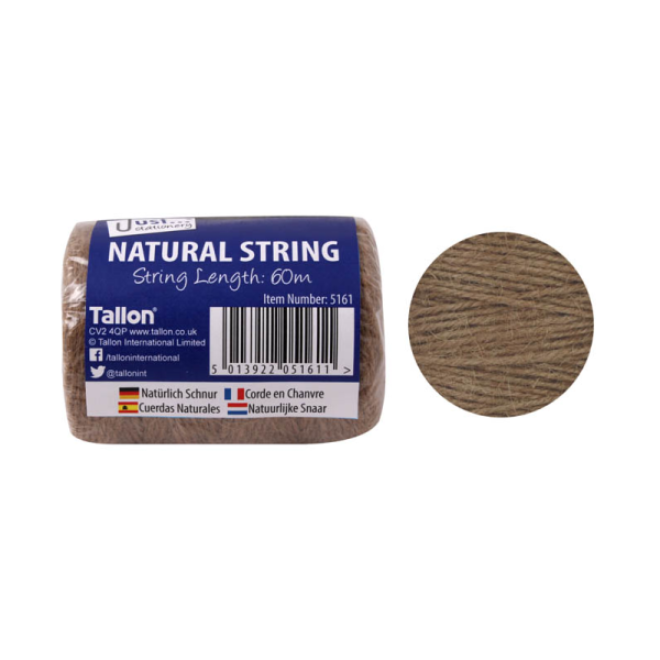 NATURAL SISAL STRING 60 M