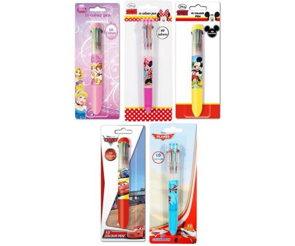 ASSORTED DISNEY 10 COLOUR PEN