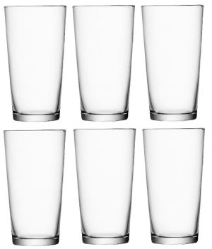 DECORATED TUMBLES / GLASSES 6 PIECE