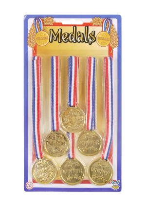 6 WINNER GOLD MEDAL