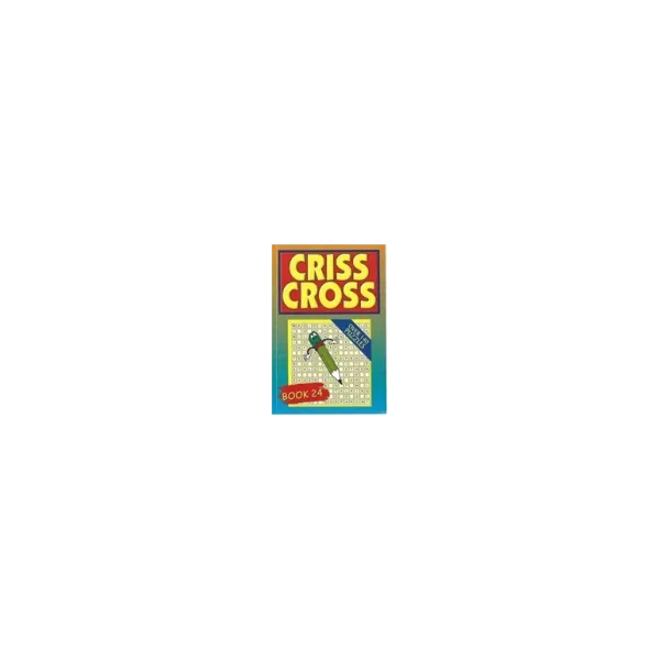 A5 CRISS CROSS PUZZLE BOOK 160 PAGES