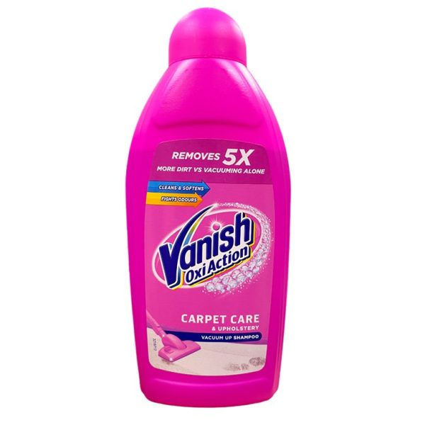 VANISH LARGE AREA CARPET CLEANER LIQUID SHAMPOO 450ML