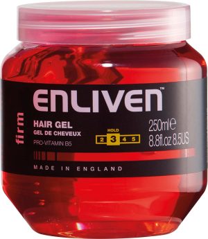 ENLIVEN HAIR GEL WITH PRO VITAMIN B5 FOR FIRM MEDIUM HOLD 250MLRED
