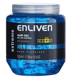 ENLIVEN HAIR GEL WITH PRO VITAMIN B5 FOR EXTREME HOLD 250ML BLUE