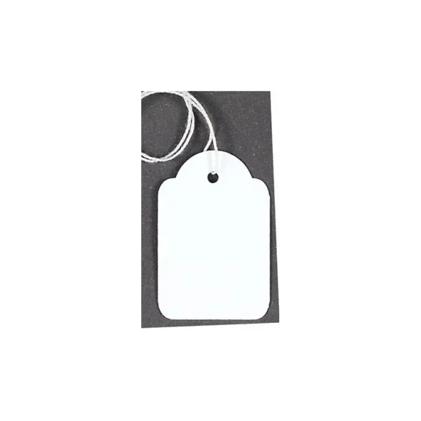 COUNTY STRUNG TAGS - PACK OF 100 28 X 43 MM