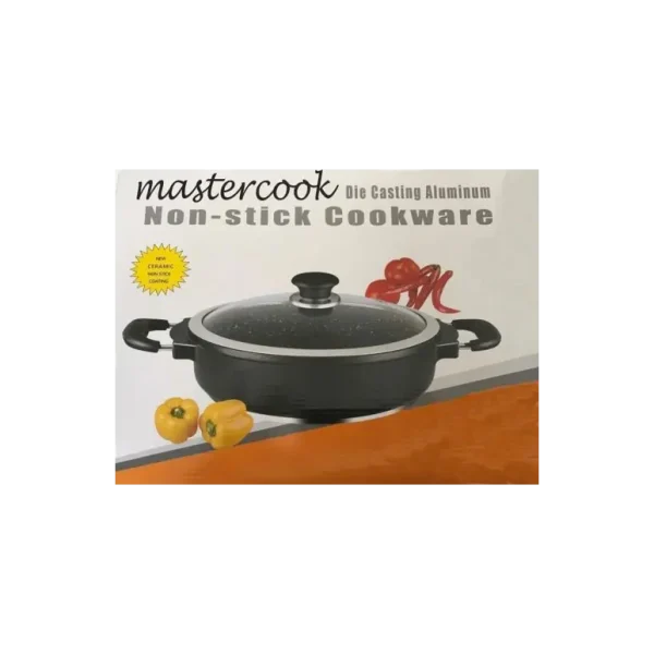 MASTERCOOK 24CM DIE CASTING ALUMINUM NON-STICK LOW CASSEROLE