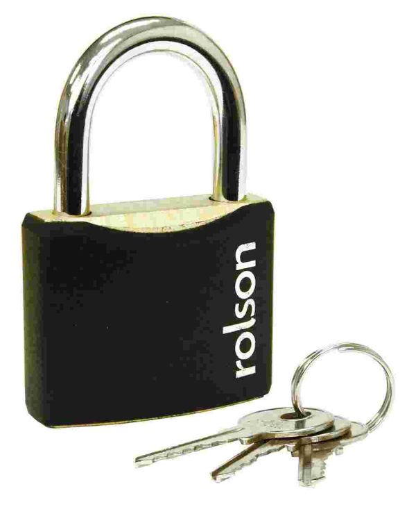 50 MM BLACK PADLOCK