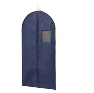 H & L RUSSEL SHORT SUIT COVER DARK NAVY BLUE 101 X 61CM