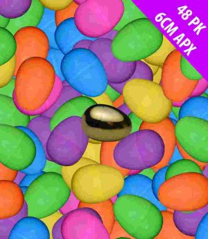 48 PCS EASTER EGG HUNT GAME SET