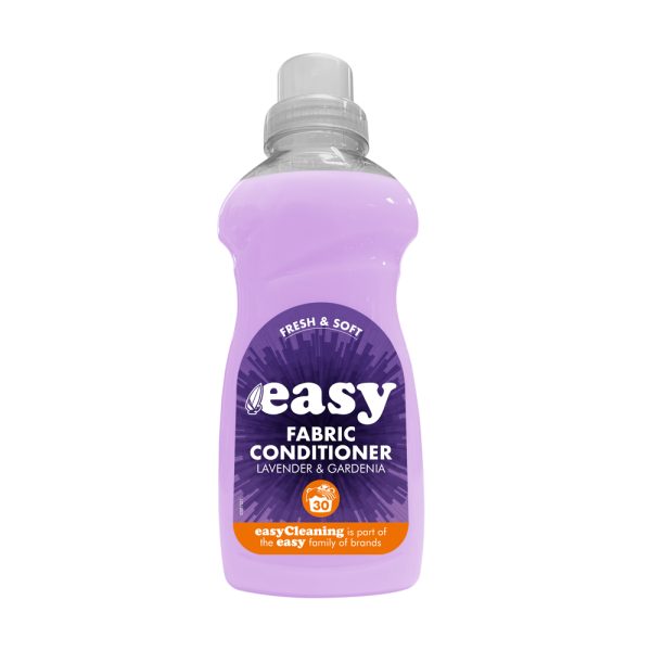 EASY LAVENDER & GARDENIA FABRIC CONDITIONER 750ML PACK OF 8