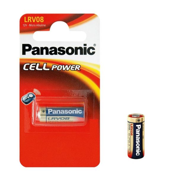 PANASONIC LRV08 12V MN21 A23 MICRO ALKALINE CELL BATTERY