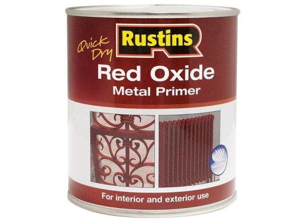 RUSTIN QUICK DRY RED OXIDE METAL PRIMER 250ML